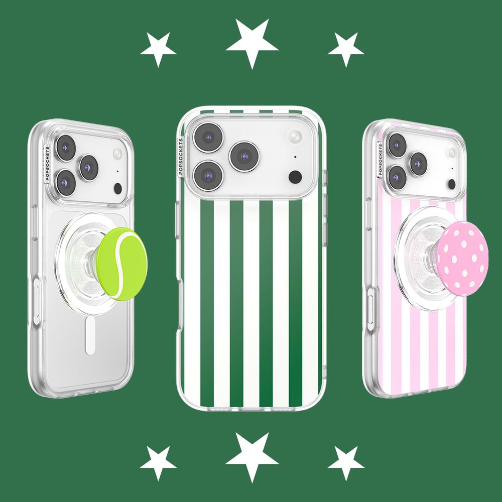 Club Stripe Green  — iPhone 15 Plus MagSafe Case - US 20340