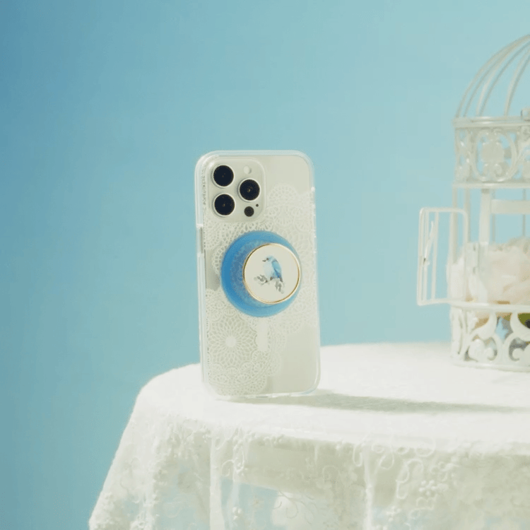 Enamel Blue Bird — MagSafe PopGrip - US 91428