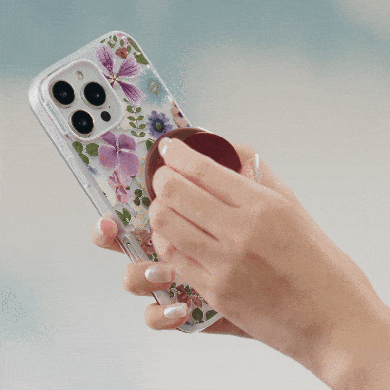 Pressed Flowers — iPhone 16 Pro Max MagSafe Case - US 47976