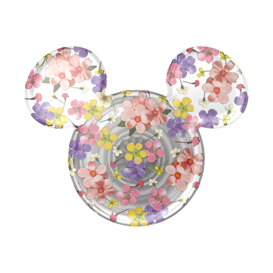 Translucent Mickey Mouse Cascading Flowers — Adhesive PopGrip - US 84837