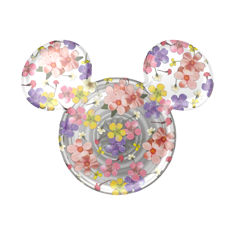 Translucent Mickey Mouse Cascading Flowers — Adhesive PopGrip - US 15511