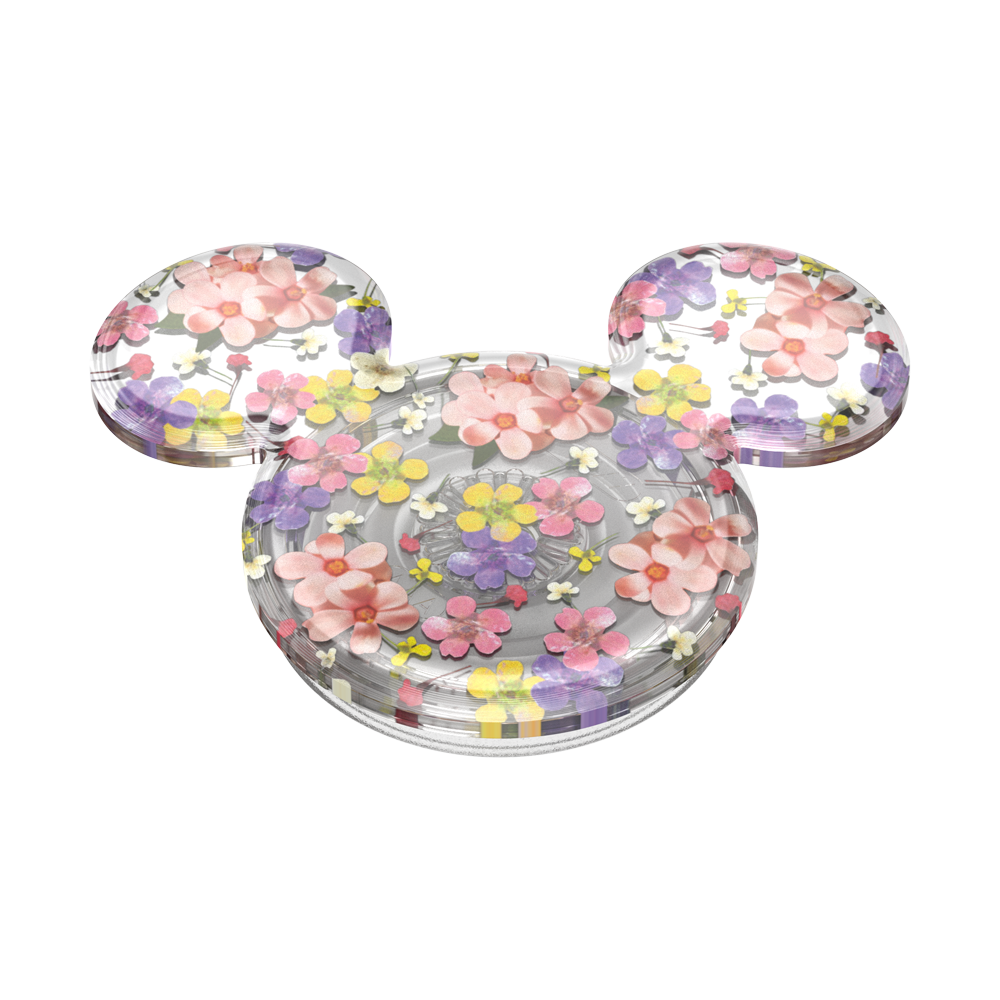 Translucent Mickey Mouse Cascading Flowers — Adhesive PopGrip - US 84837
