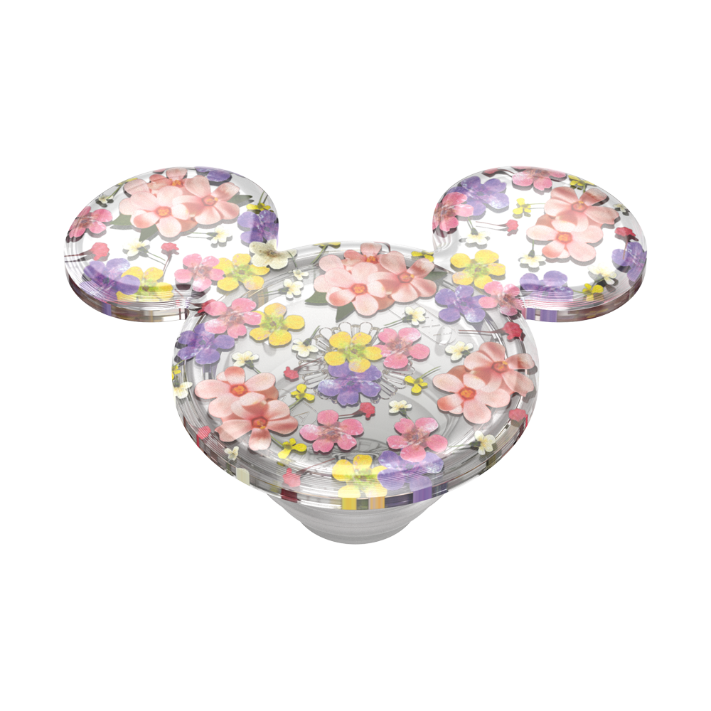 Translucent Mickey Mouse Cascading Flowers — Adhesive PopGrip - US 49556