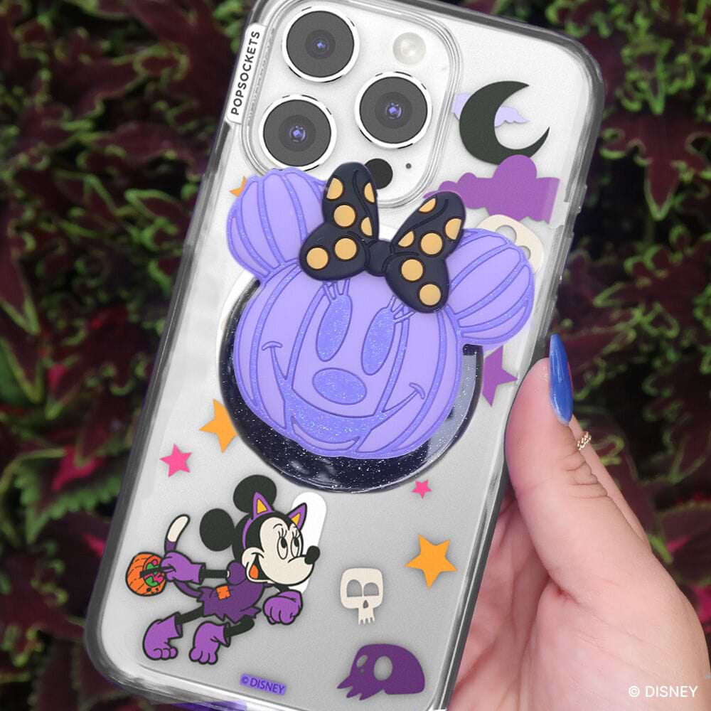 PopOut Pumpkin Minnie Mouse Purple— MagSafe PopGrip - US 18533