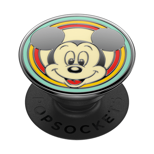 Enamel Vintage Mickey Mouse — Adhesive PopGrip - US 93188