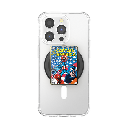 Enamel Captain America Comic Book — MagSafe PopGrip - US 65941