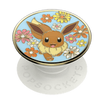 Floral Eevee Enamel — Adhesive PopGrip - US 82702