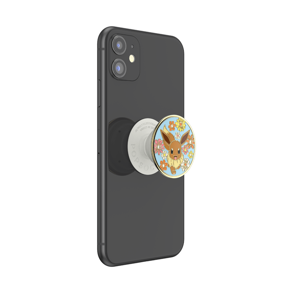 Floral Eevee Enamel — Adhesive PopGrip - US 80052