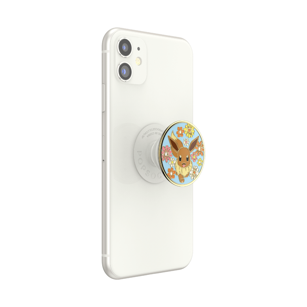 Floral Eevee Enamel — Adhesive PopGrip - US 82702