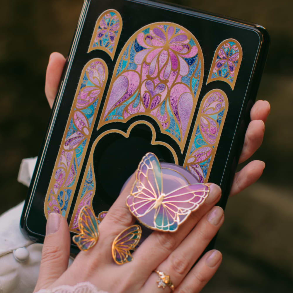 Enamel Butterfly Prism —  MagSafe PopGrip - US 29676