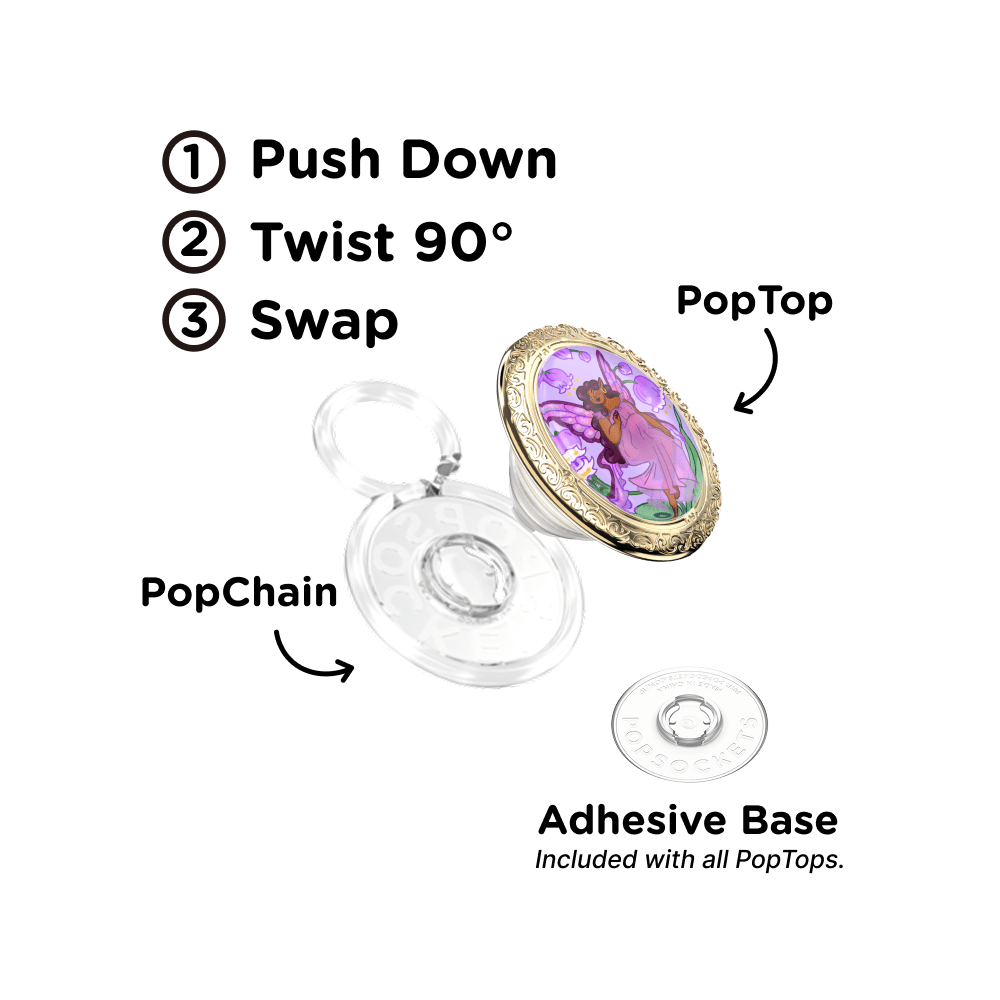 Enamel Fleur de Lune —  PopTop - US 53892