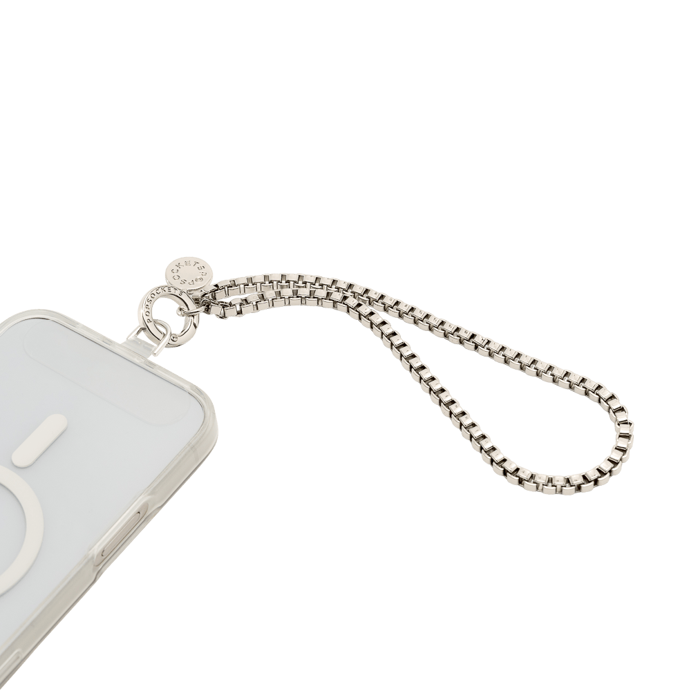 Silver Box Chain — Phone Wristlet - US 61334