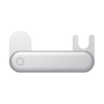 Silver— Laptop Mount - US 26107