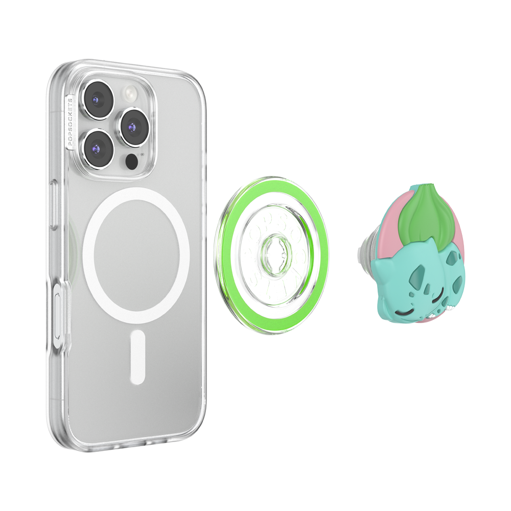 PopOut Sleepy Bulbasaur — MagSafe PopGrip - US 11034