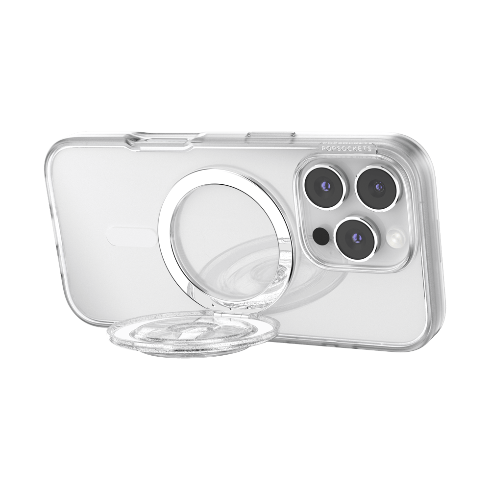 Clear Glitter — MagSafe Kick-Out Grip & Stand - US 47443