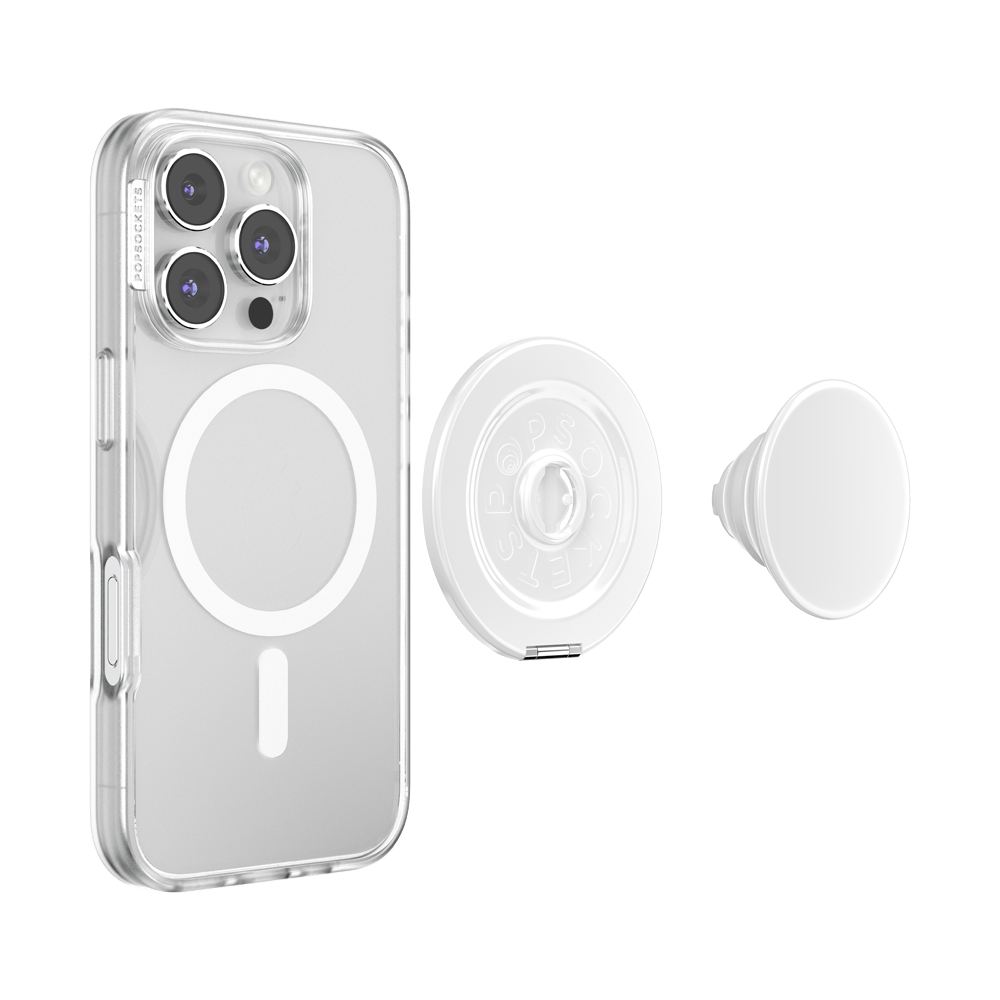Glossy White — MagSafe Kick-Out Grip & Stand - US 81815