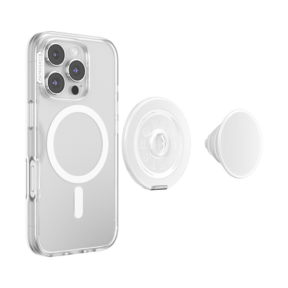 Glossy White — MagSafe Kick-Out Grip & Stand - US 38086