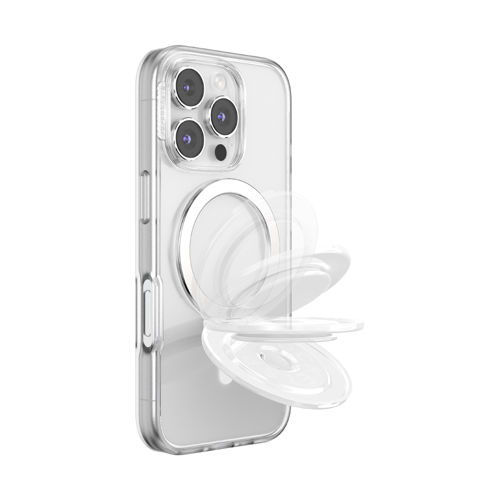 Glossy White — MagSafe Kick-Out Grip & Stand - US 72092