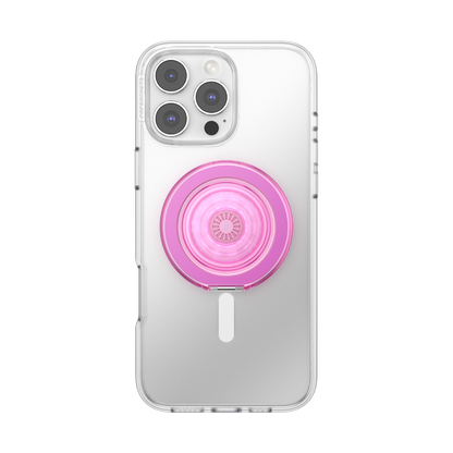 Translucent Baby Pink — MagSafe Kick-Out Grip & Stand - US 08243