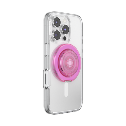Translucent Baby Pink — MagSafe Kick-Out Grip & Stand - US 03132