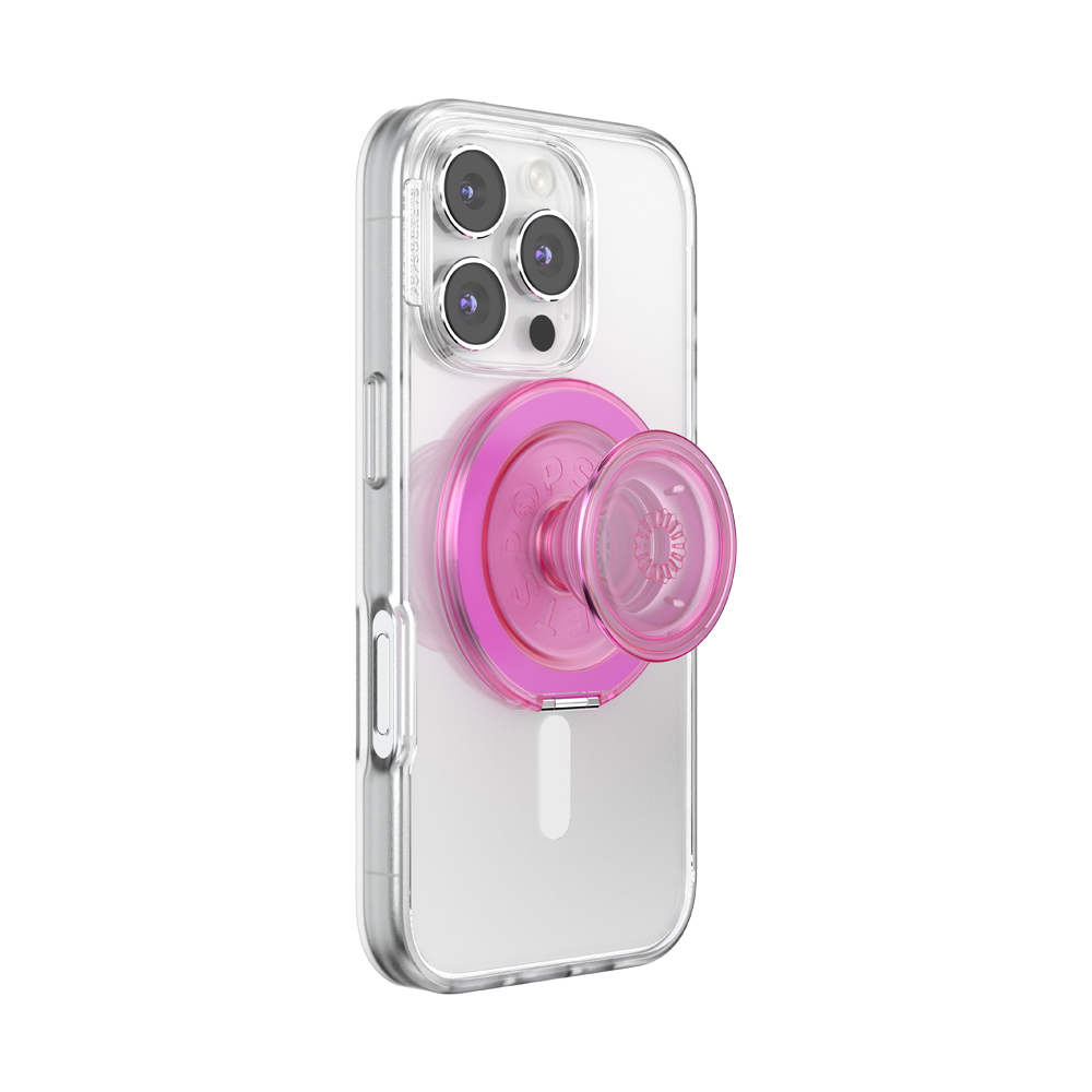 Translucent Baby Pink — MagSafe Kick-Out Grip & Stand - US 44198
