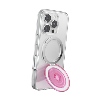 Translucent Baby Pink — MagSafe Kick-Out Grip & Stand - US 03132