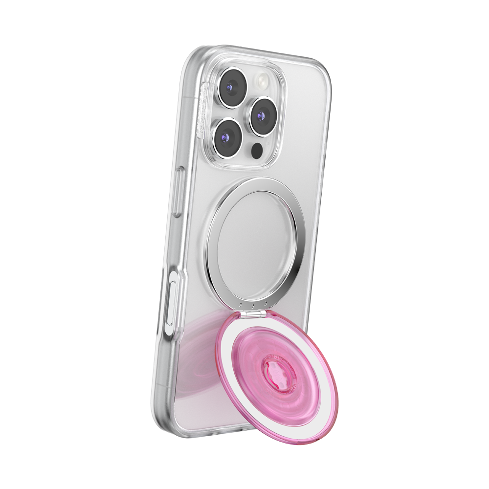 Translucent Baby Pink — MagSafe Kick-Out Grip & Stand - US 44198