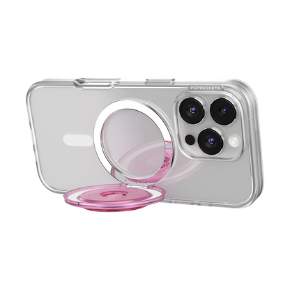 Translucent Baby Pink — MagSafe Kick-Out Grip & Stand - US 08243