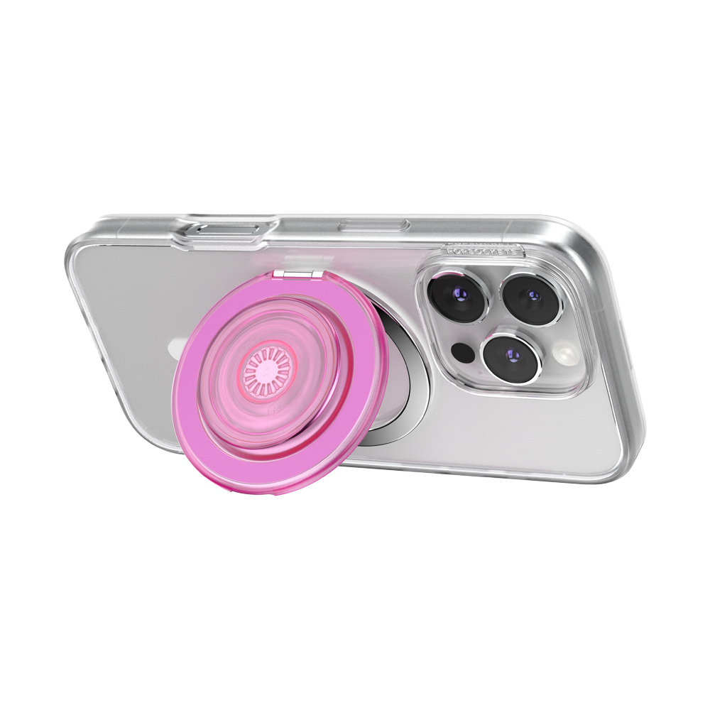 Translucent Baby Pink — MagSafe Kick-Out Grip & Stand - US 44198