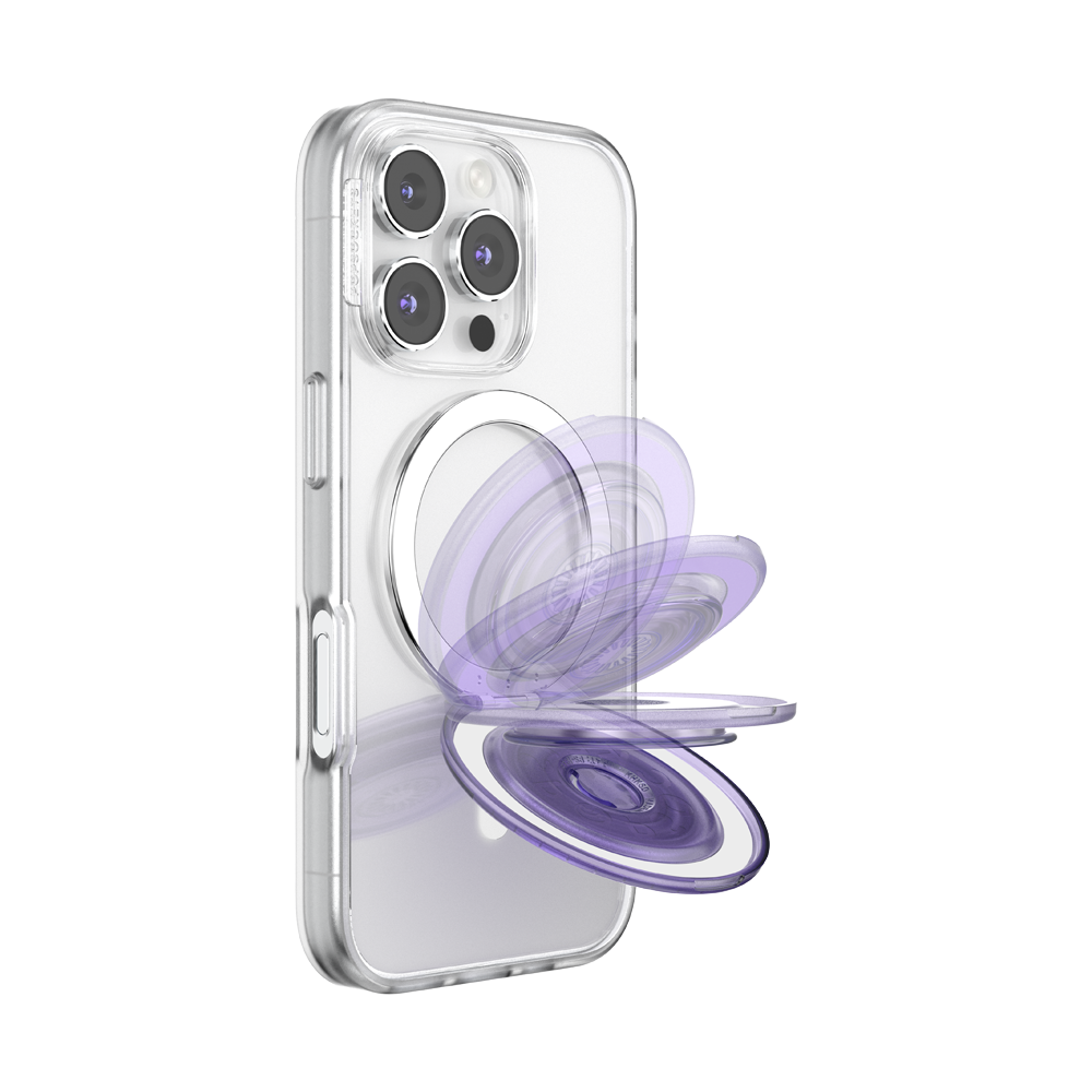 Translucent Dusty Purple — MagSafe Kick-Out Grip & Stand - US 97424