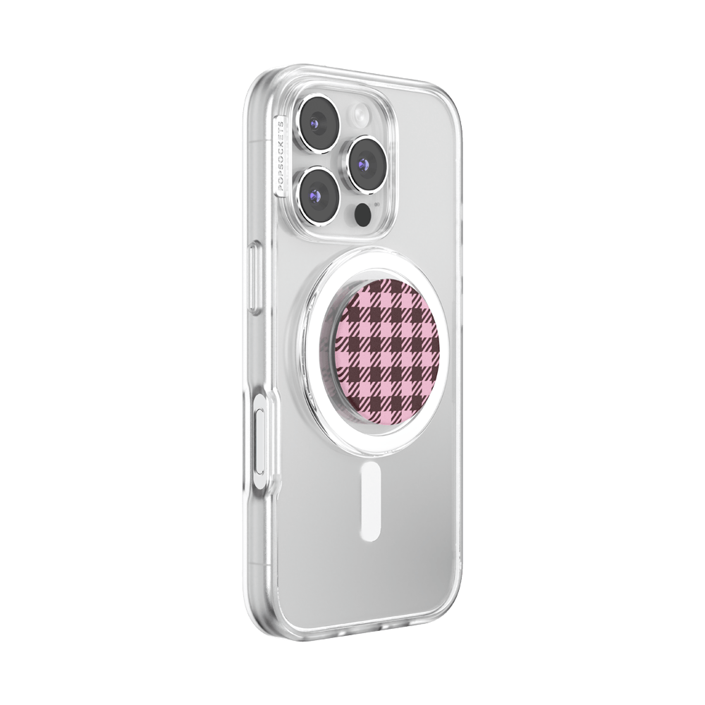 Black Cherry Gingham — MagSafe PopGrip - US 66672
