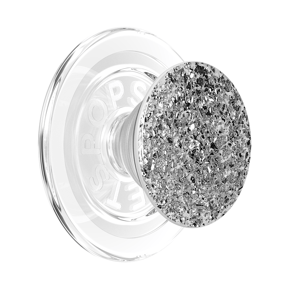 Confetti Foil Silver — MagSafe PopGrip - US 66512
