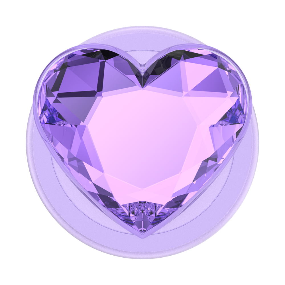 Crystal Heart Lavender —  MagSafe PopGrip - US 56962