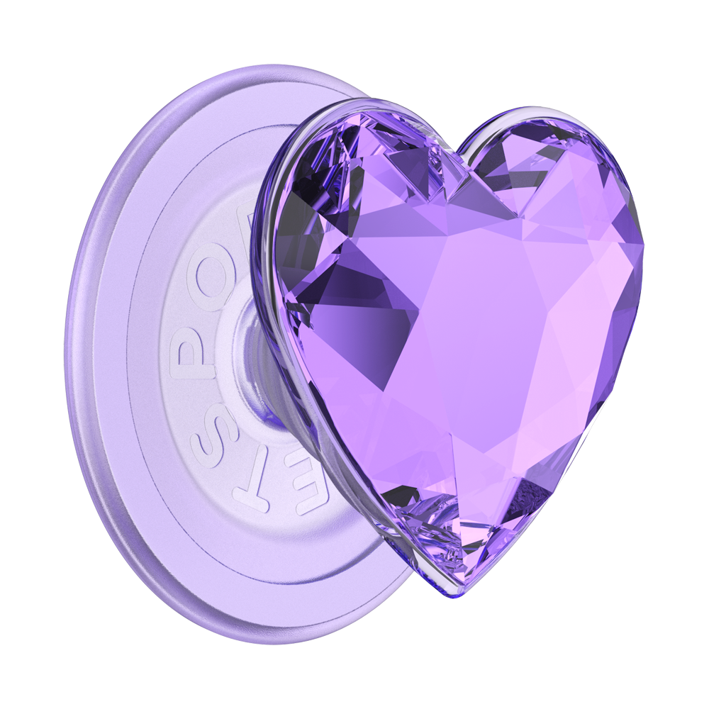 Crystal Heart Lavender —  MagSafe PopGrip - US 82984