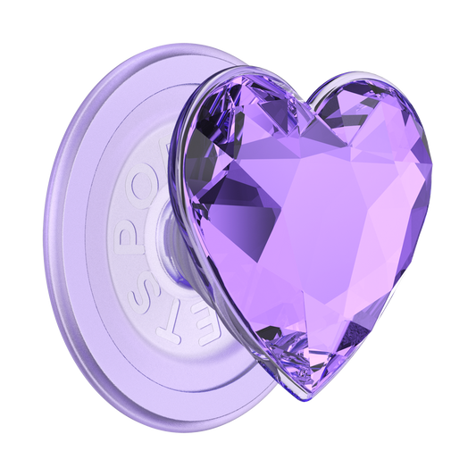Crystal Heart Lavender —  MagSafe PopGrip - US 82984