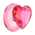 Crystal Heart Neon Pink —  MagSafe PopGrip - US 07912