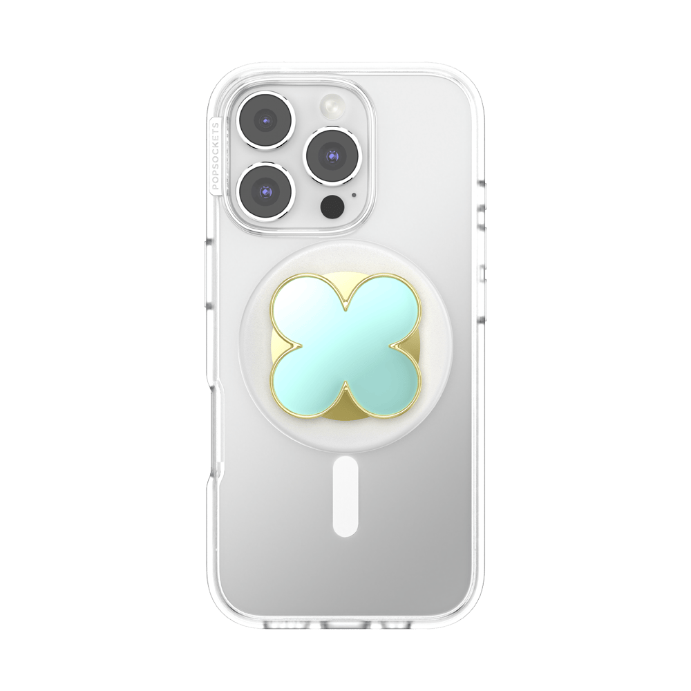 Enamel Clover Mint — MagSafe PopGrip - US 54189