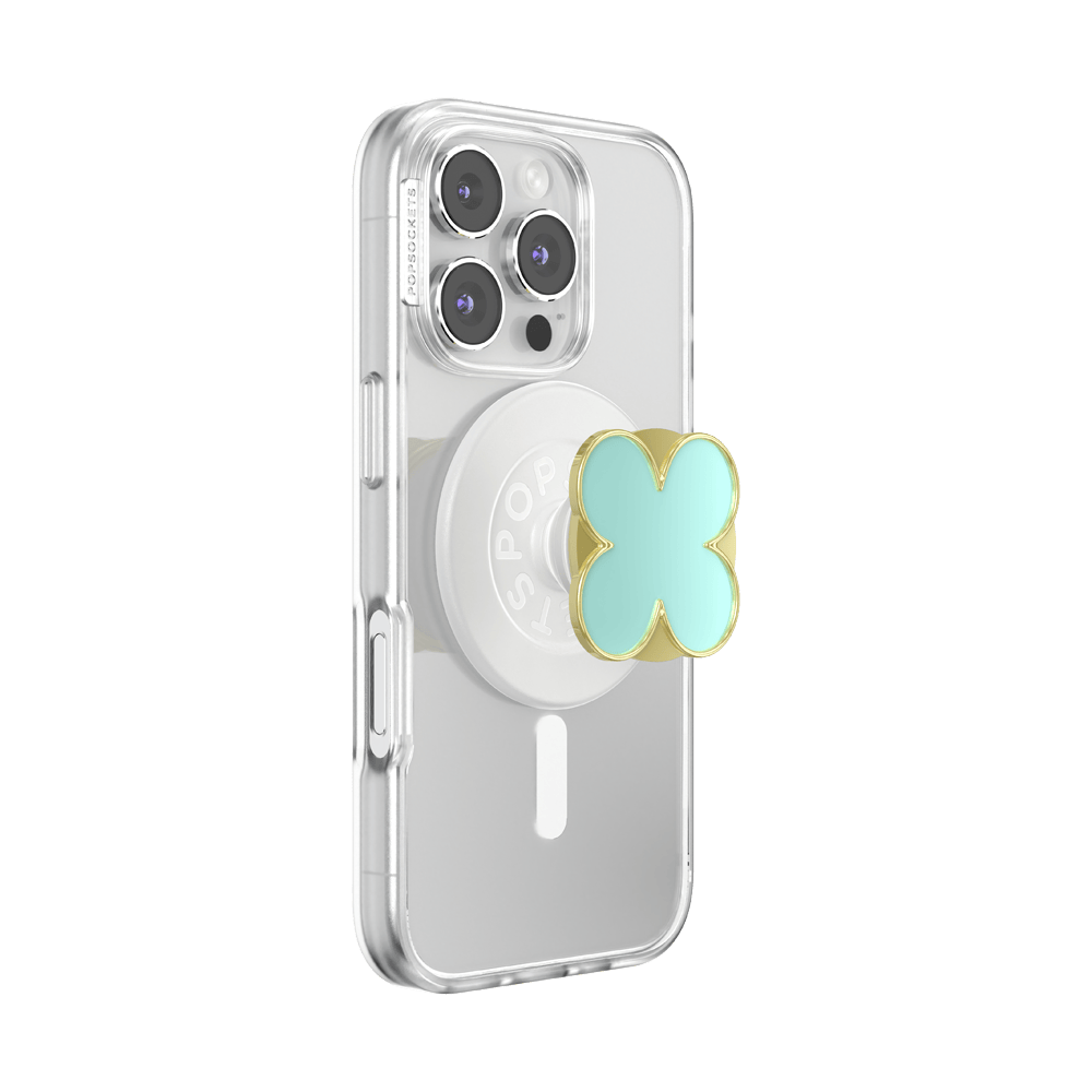Enamel Clover Mint — MagSafe PopGrip - US 54189