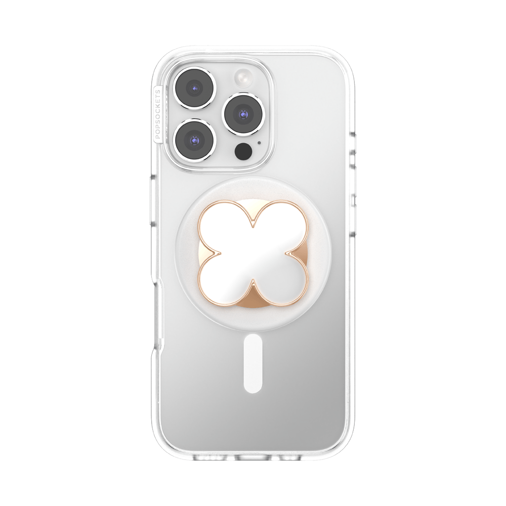 Enamel Clover Rose Gold — MagSafe PopGrip - US 10720