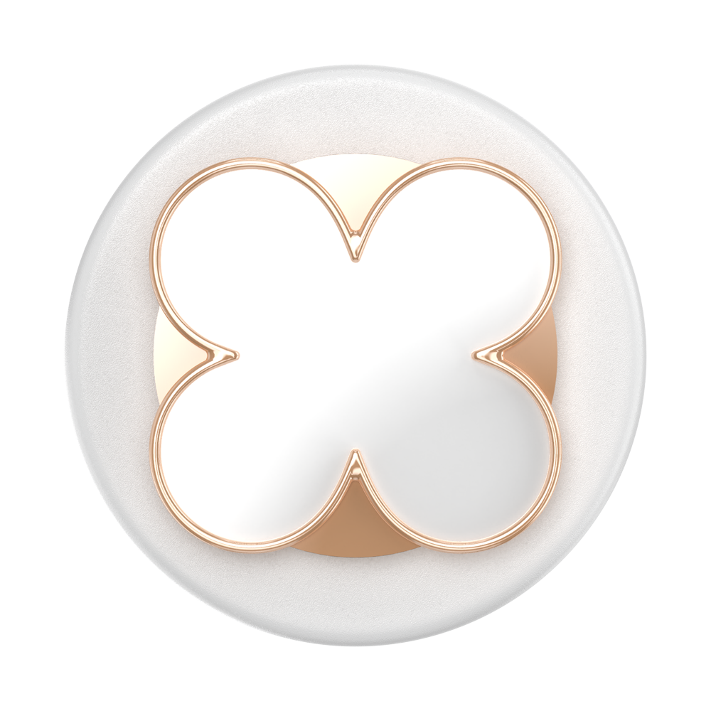 Enamel Clover Rose Gold — MagSafe PopGrip - US 69930