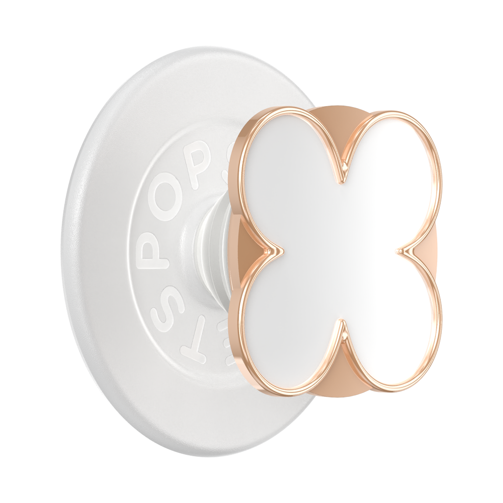 Enamel Clover Rose Gold — MagSafe PopGrip - US 69930