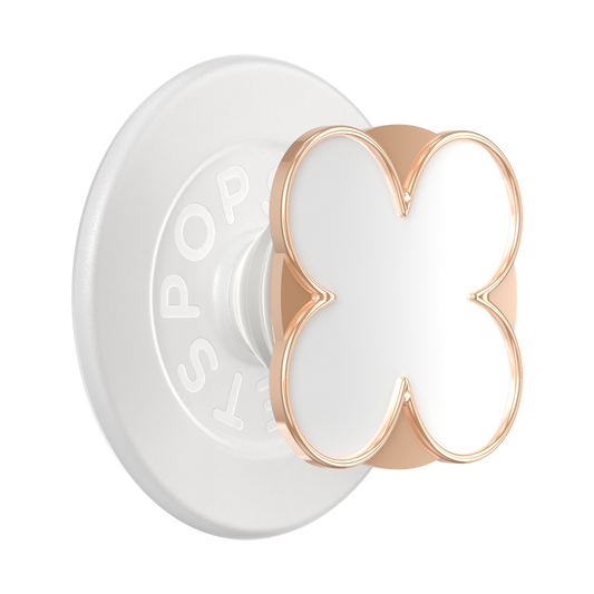 Enamel Clover Rose Gold — MagSafe PopGrip - US 69930