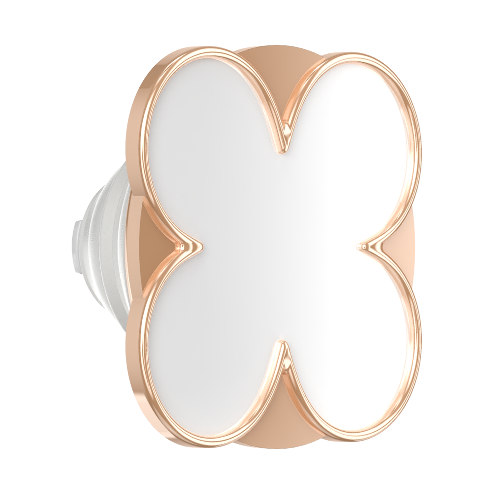 Enamel Clover Rose Gold — MagSafe PopGrip - US 69930