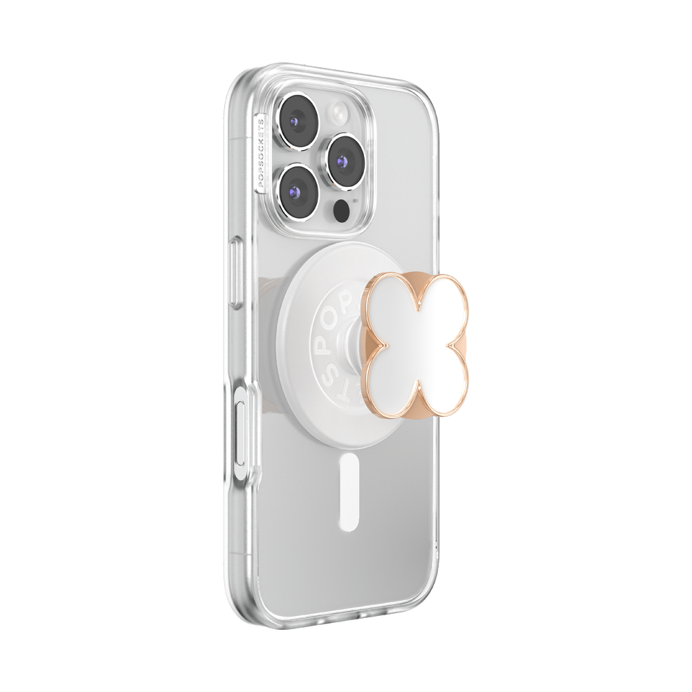 Enamel Clover Rose Gold — MagSafe PopGrip - US 10720