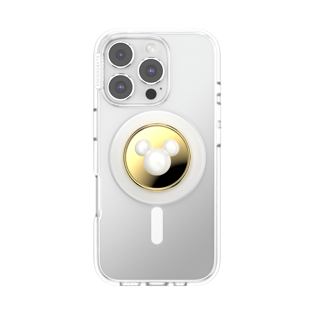 Enamel Pearl Mickey — MagSafe PopGrip - US 78565