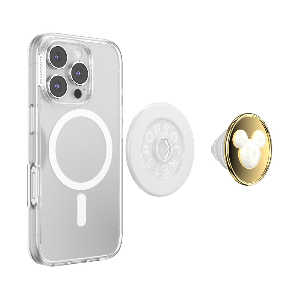 Enamel Pearl Mickey — MagSafe PopGrip - US 78565