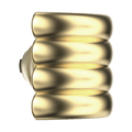 Enamel Puffy Stack Gold — PopTop - US 03081