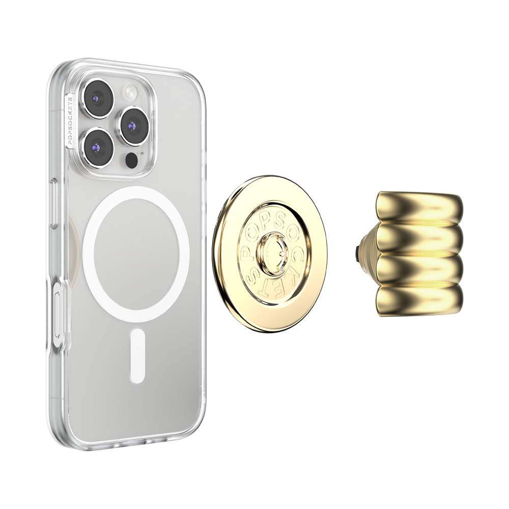 Enamel Puffy Stack Gold —  MagSafe PopGrip - US 18174