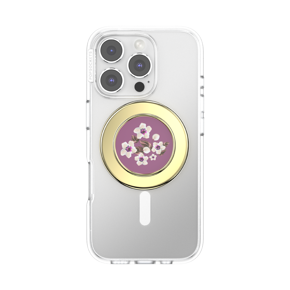 Enamel Floral Mauve — MagSafe PopGrip - US 57662
