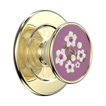 Enamel Floral Mauve — MagSafe PopGrip - US 76939